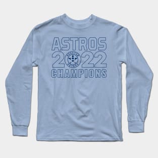 Houston Astroooos 16 champs Long Sleeve T-Shirt